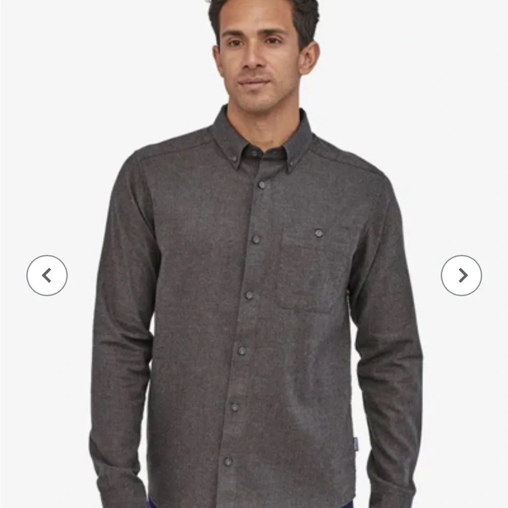Patagonia Men's Long-Sleeved Vjosa River Pima Cotton Shirt - Picture 8 of 9